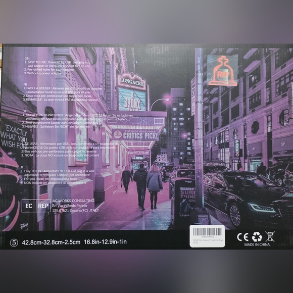 Halloween Neon Sign, Cross Tomb Neon Lights, Halloween Ghosts Led Signs for Wall - Picture 6 of 6